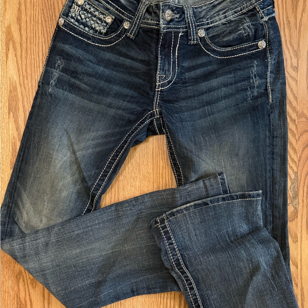 Miss Me Jeans Bootcut Size 26 - Picture 3 of 6